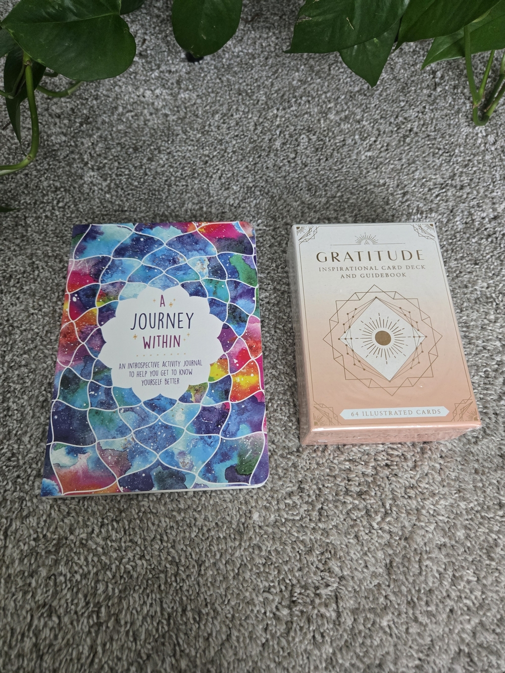 Inspirational Journal & Gratitude Inspirational Card Deck And Guidebook